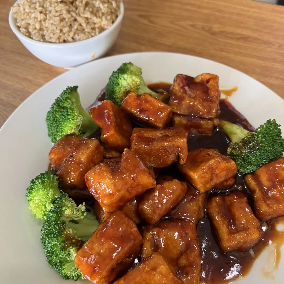 Tofu with Brown Rice