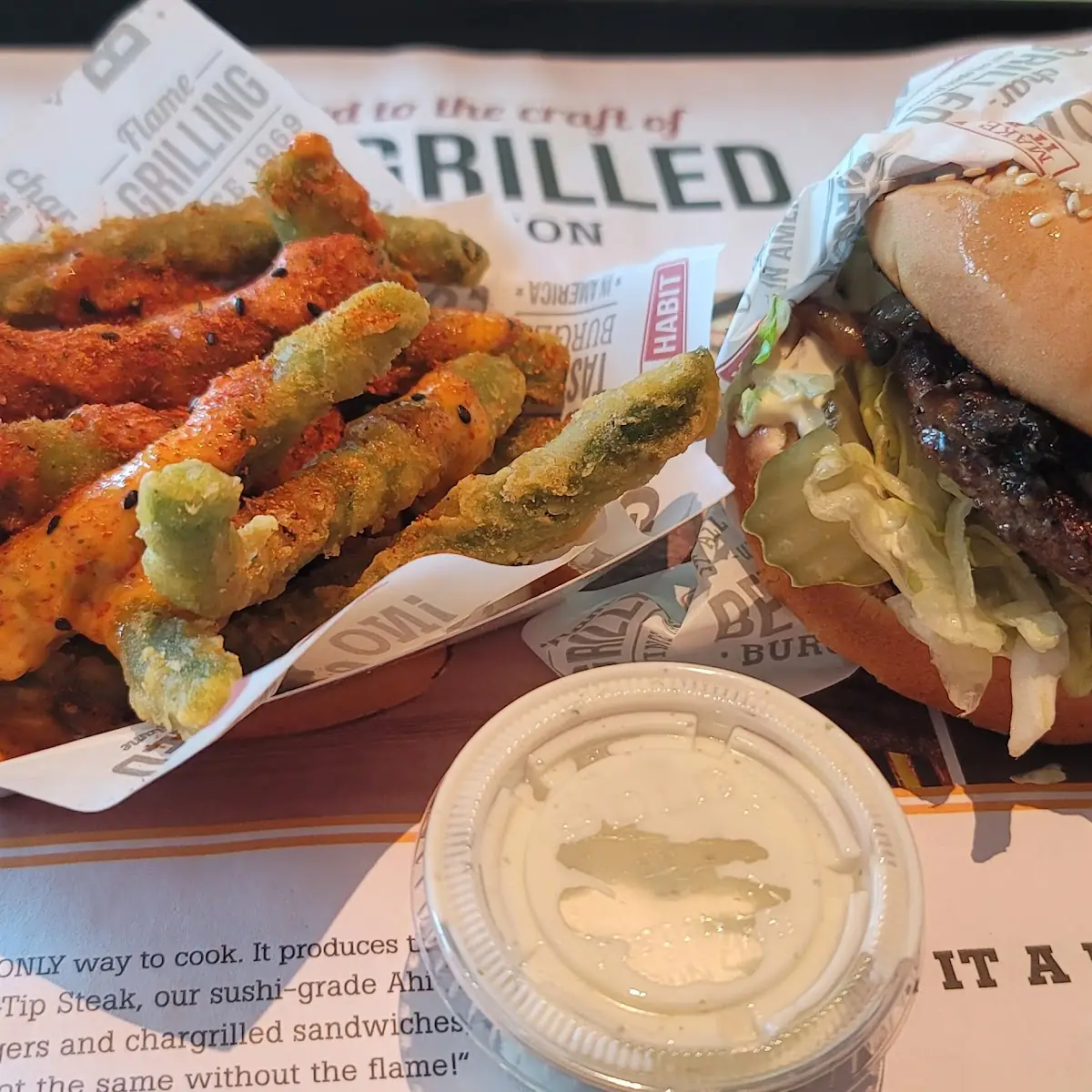 Portobello Mushroom Burger