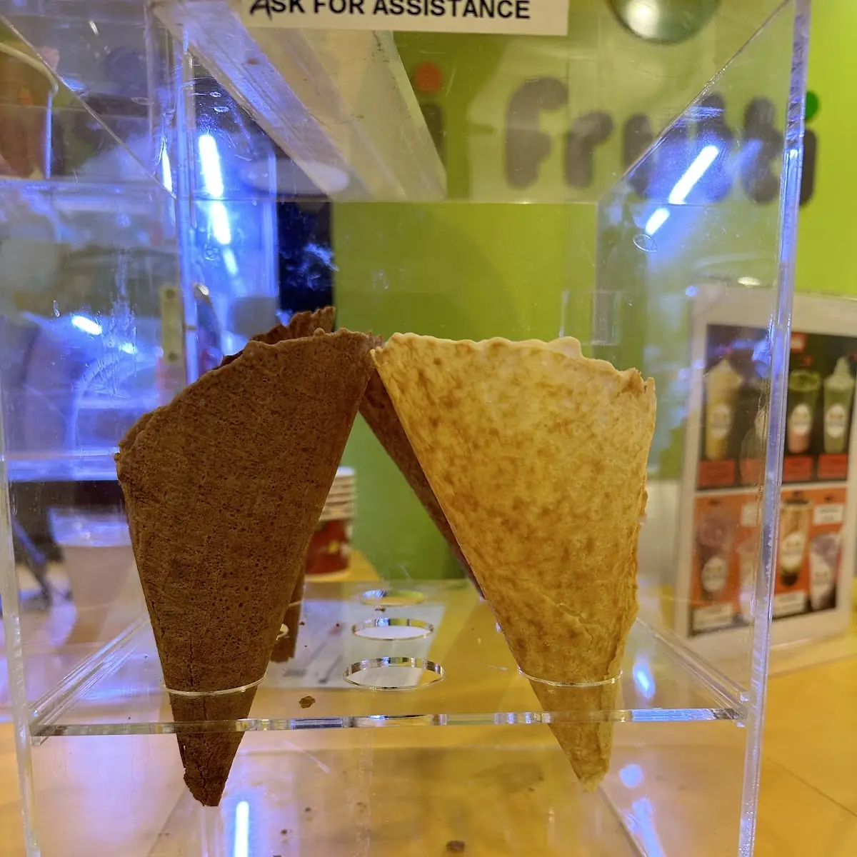 In Store Made Waffle Cone