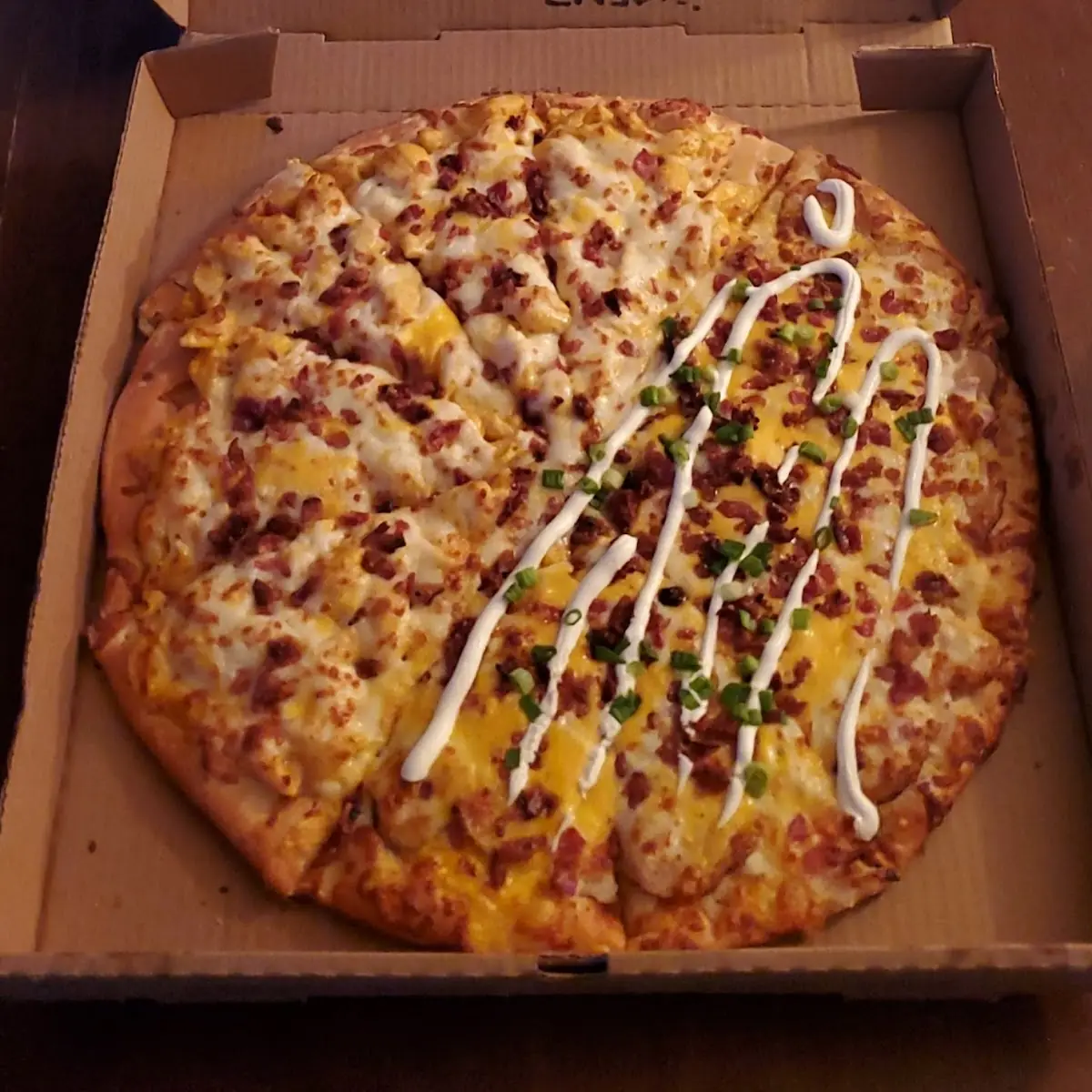 Streusel Dessert Pizza
