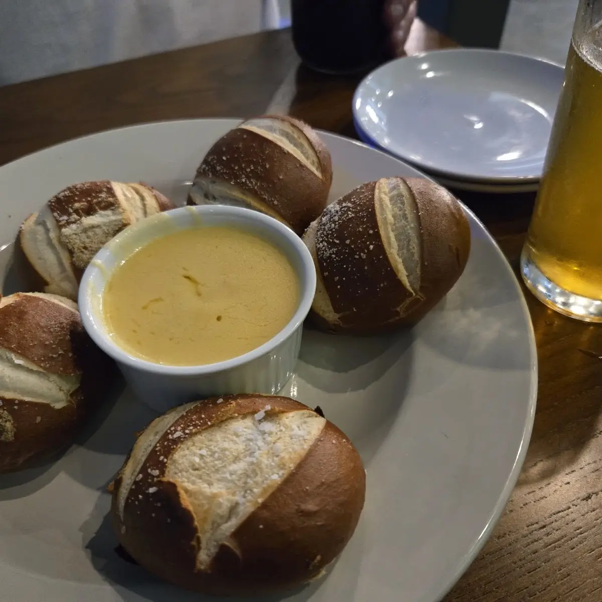 App - Bar Pretzels Beer Cheese