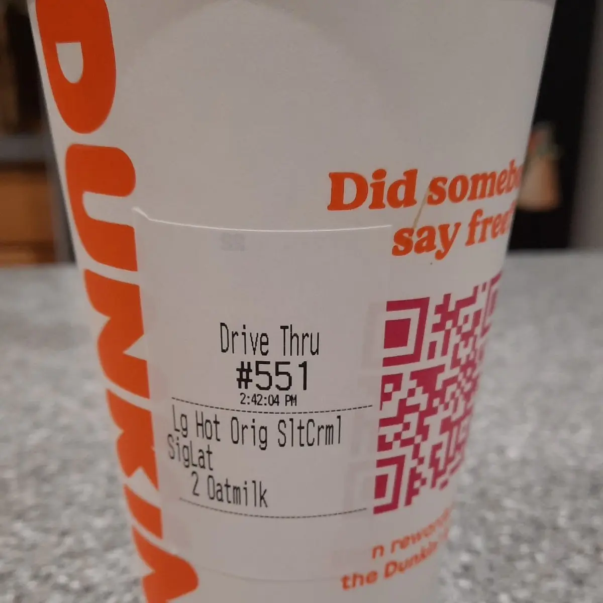 Salted Caramel Signature Latte