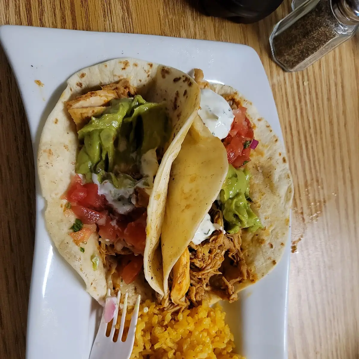 Chicken Soft Taco
