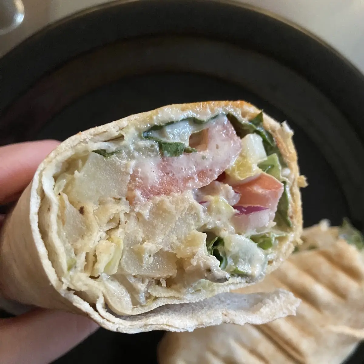 Vegetable Shawarma Sandwich