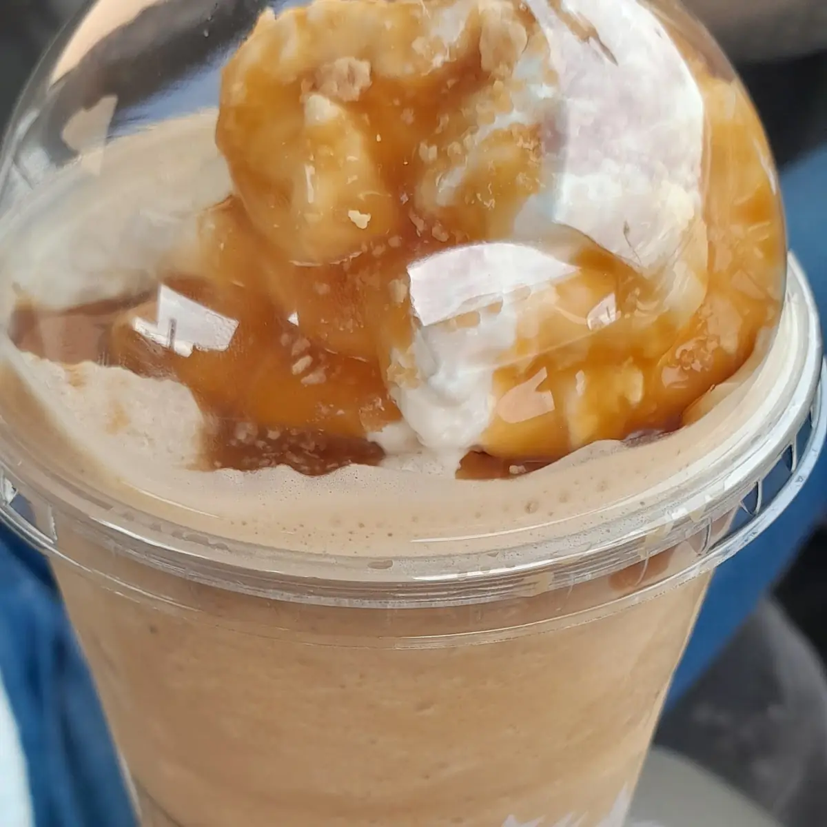 Carmel Crunch Frappuccino