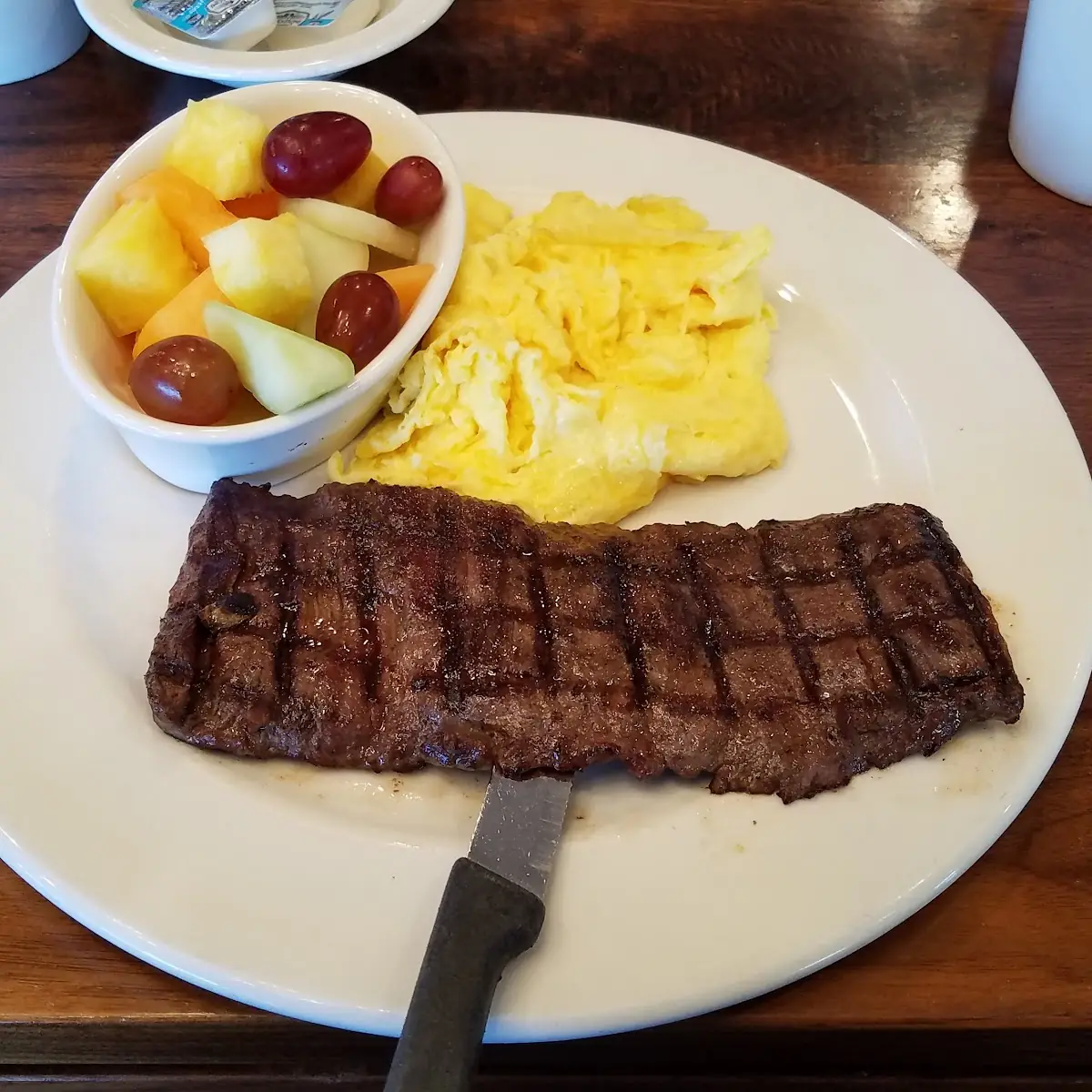 Skirt Steak and Scrambled Eggs