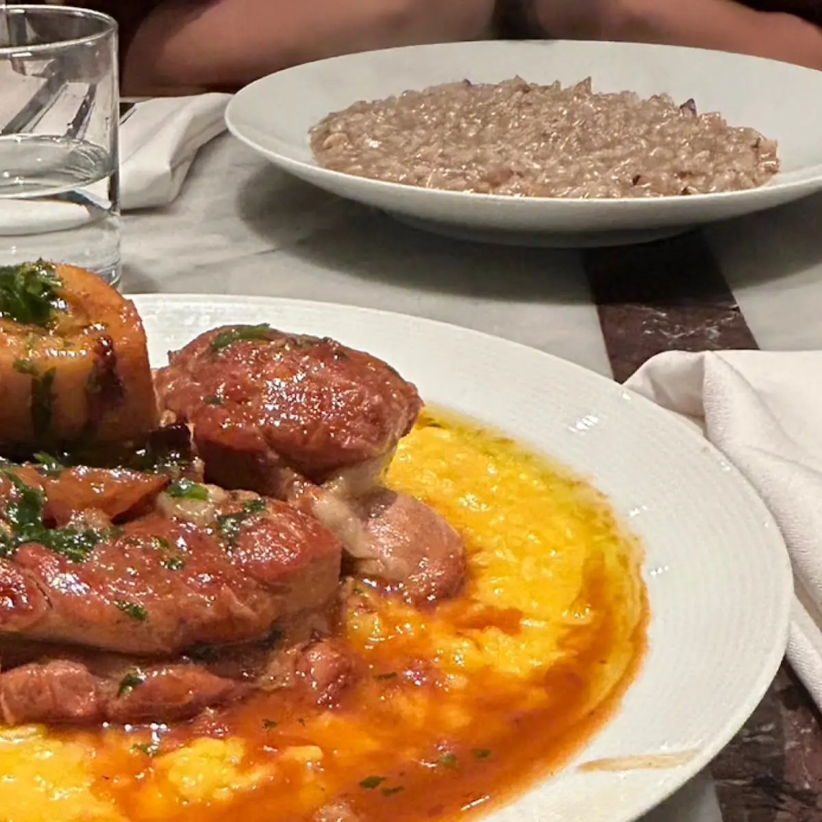 Osso Buco with Saffron Risotto