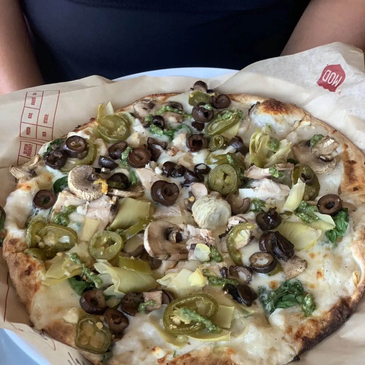 Spinach with Mozzarella Cheese
