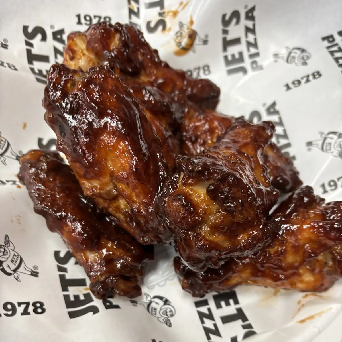 Honey BBQ Bone in Wings