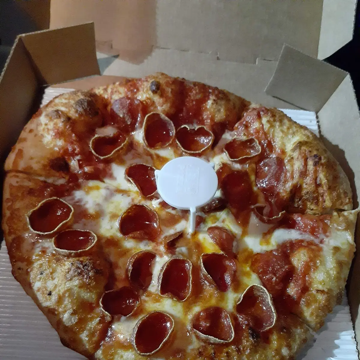 Small Pepperoni Pizza with Spicy Pepperoni