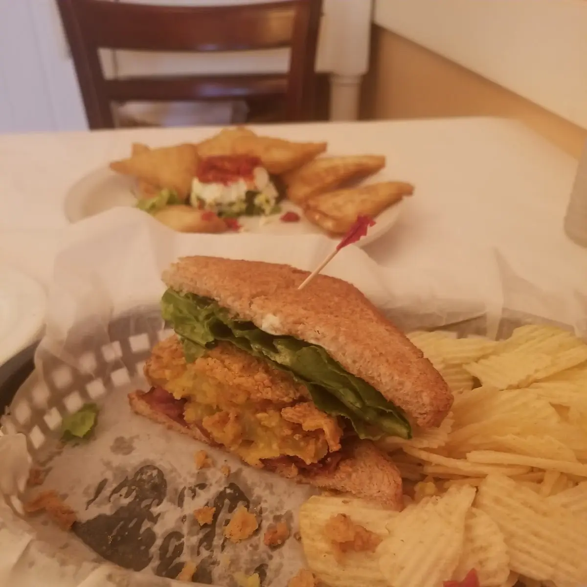 Fried Green Tomato blt
