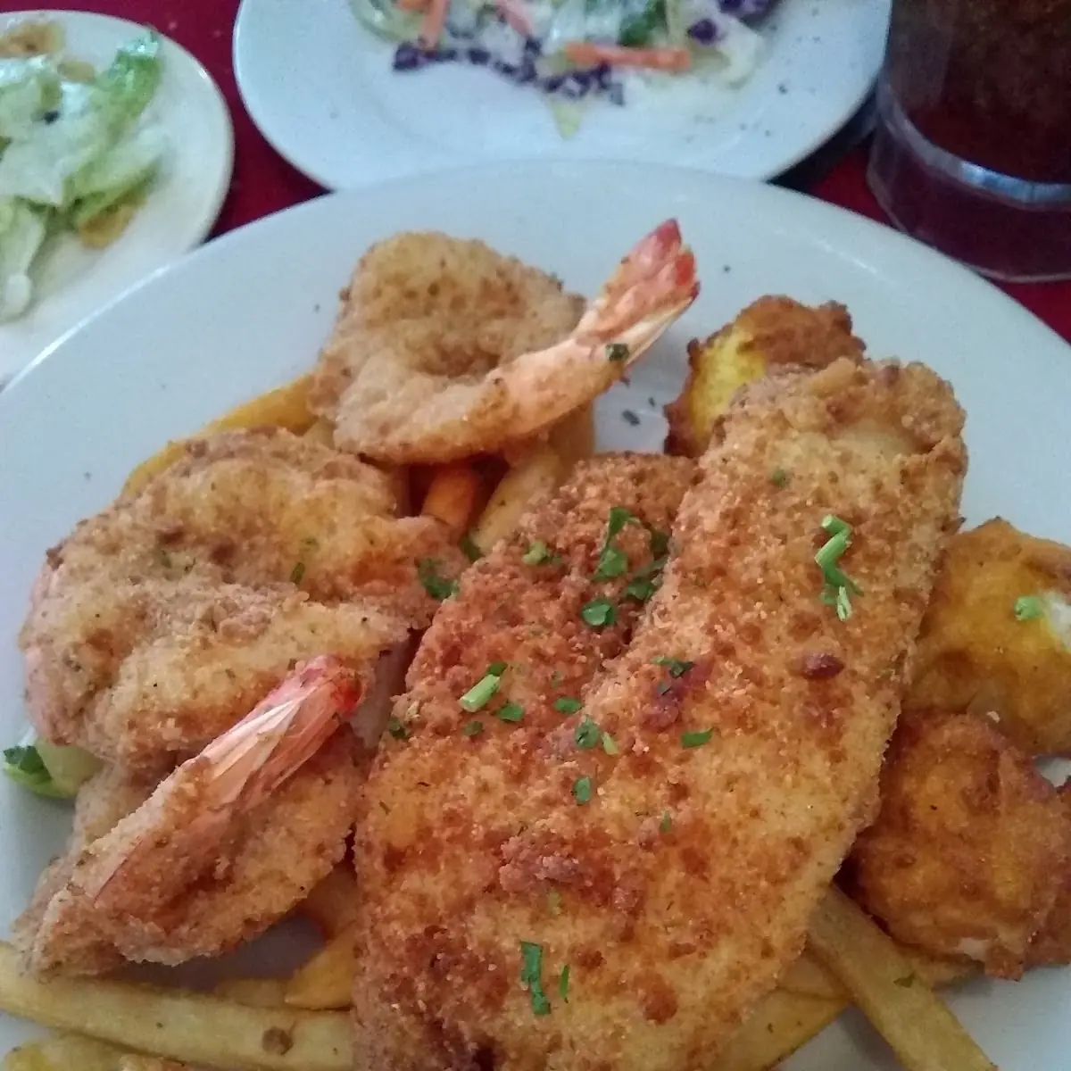 Red Snapper and Shrimp