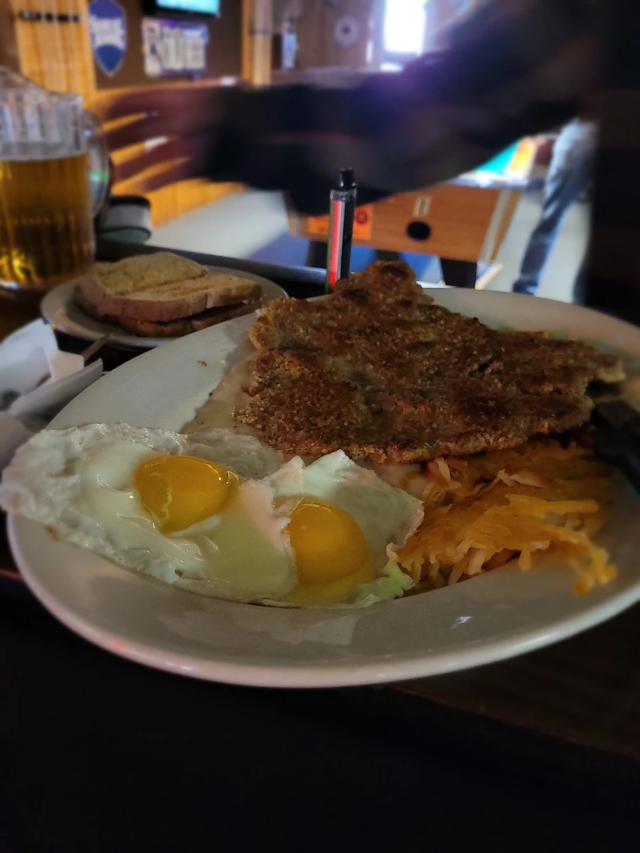 Chicken Fried Steak and Eggs