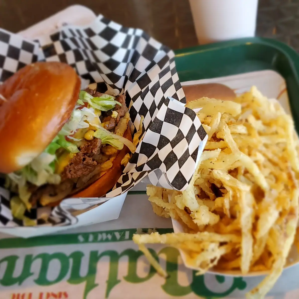 Green Chili Cheeseburger