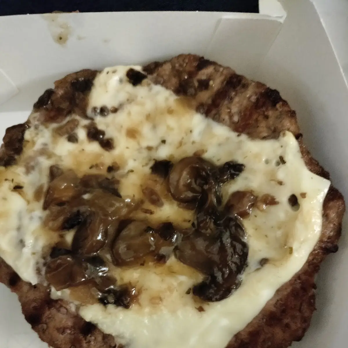 Mushroom & Swiss Burger