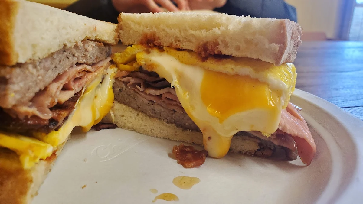 Philly Cheesesteak Egg Sandwich