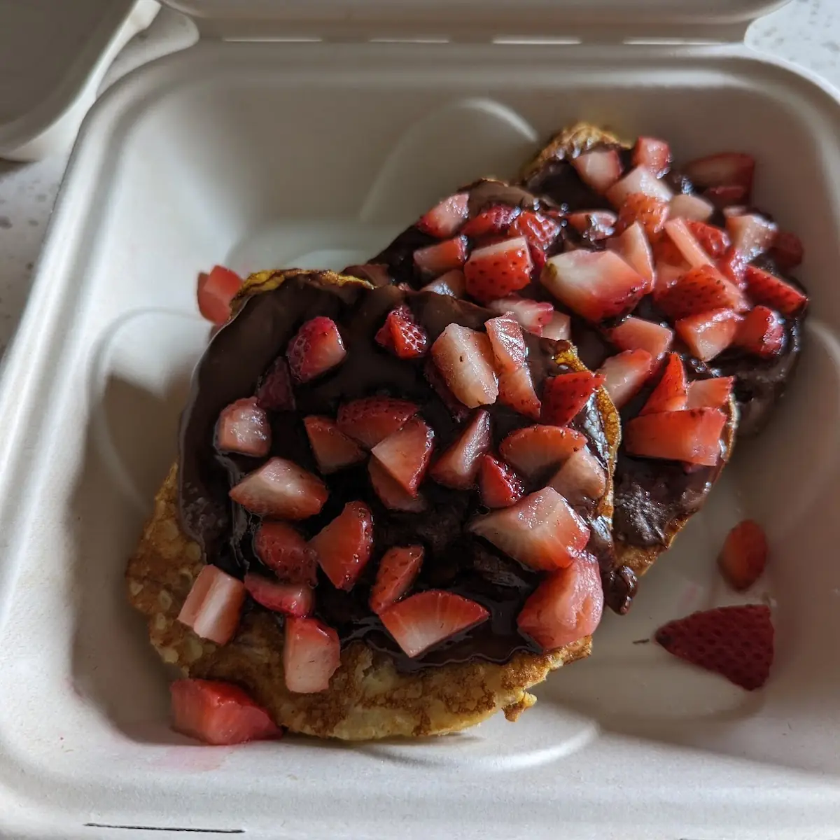 Strawberry Nutella French Toast