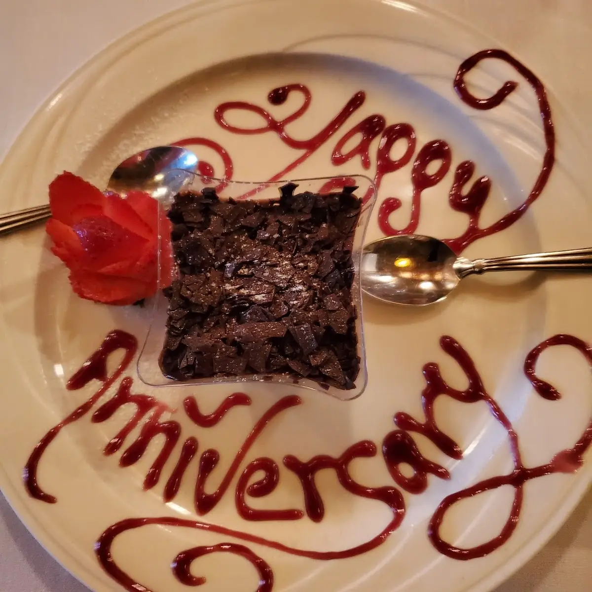 Happy Anniversary Cheesecake Dessert