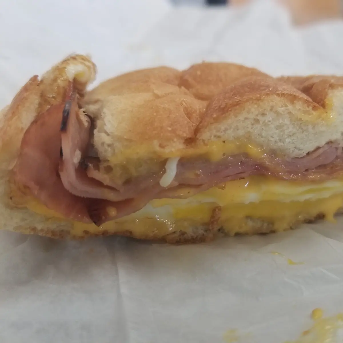 Ham Egg and Cheese