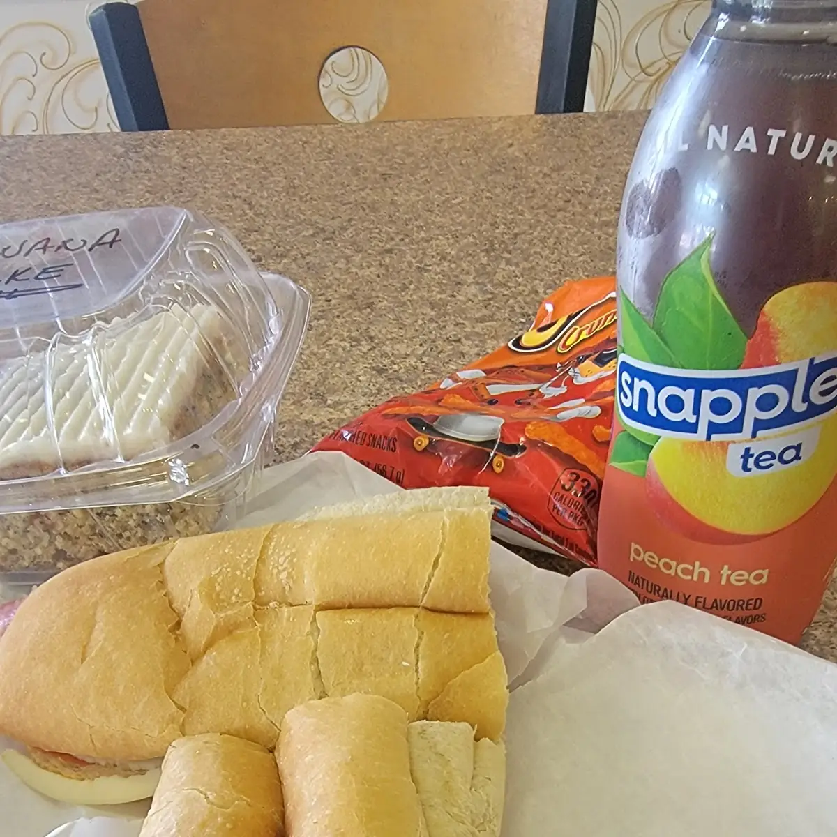 Italian Sub and Chips
