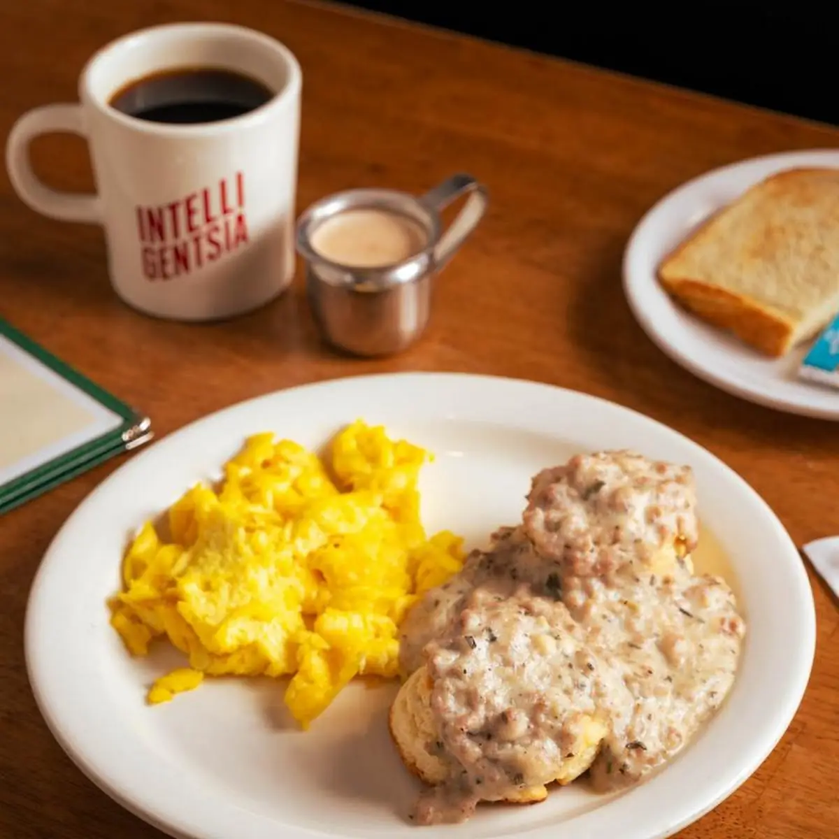 Biscuits Sausage Gravy & Eggs