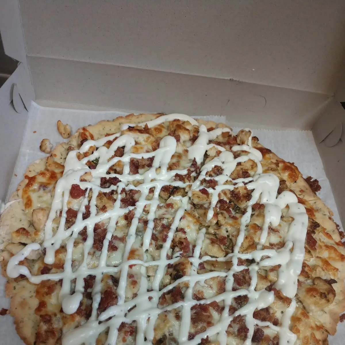 Gluten Free Pizza Chicken Bacon Ranch