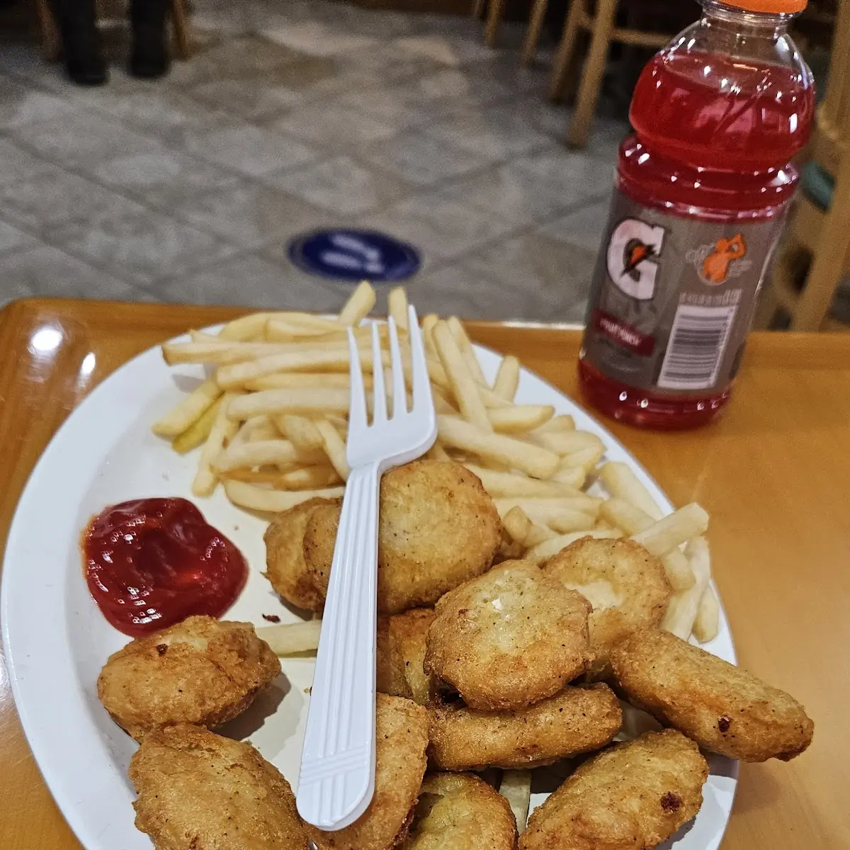 Chicken Nuggets with Fries