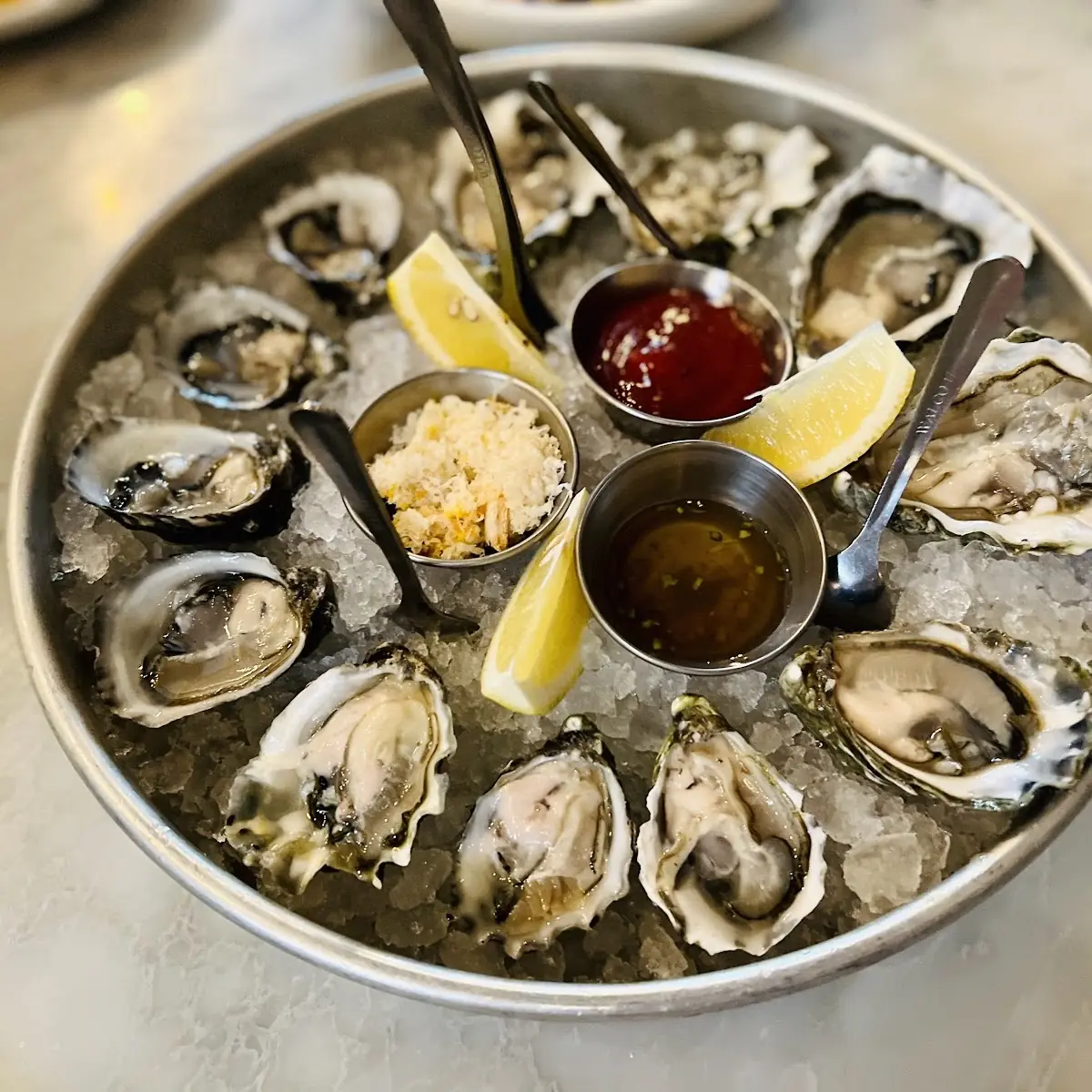East Coast 1 2 Dozen Oysters on the Half Shell