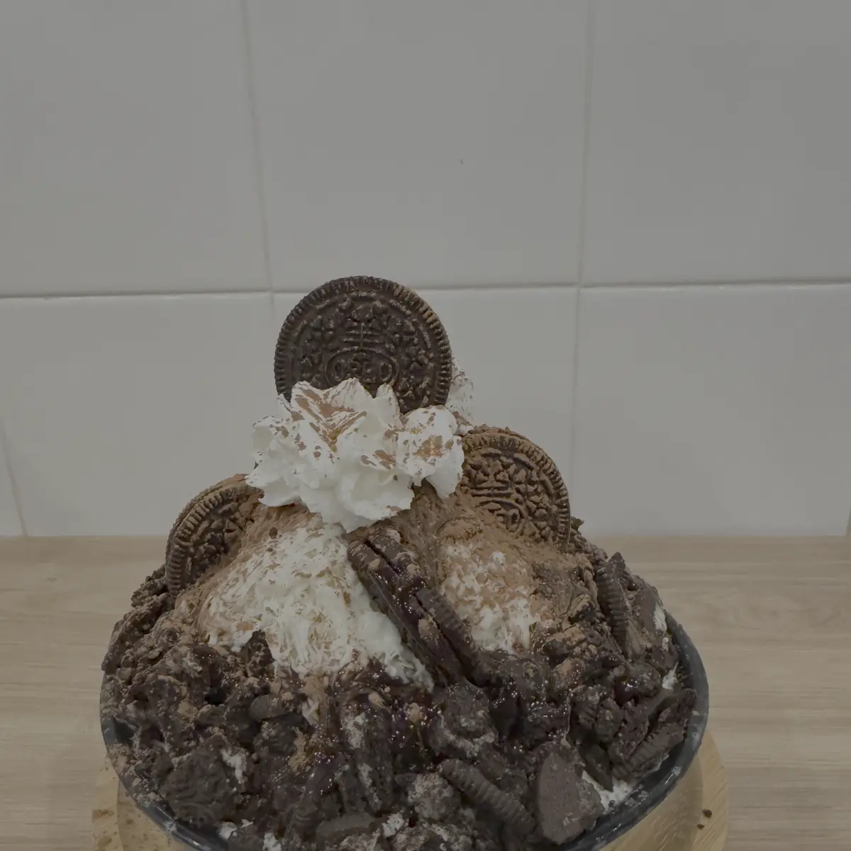 Chocolate Cookie Bingsu