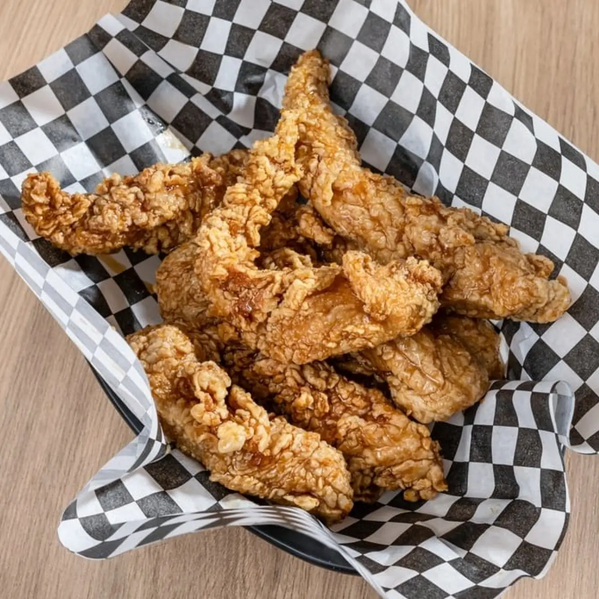 Korean Fried Chicken and Hotdog