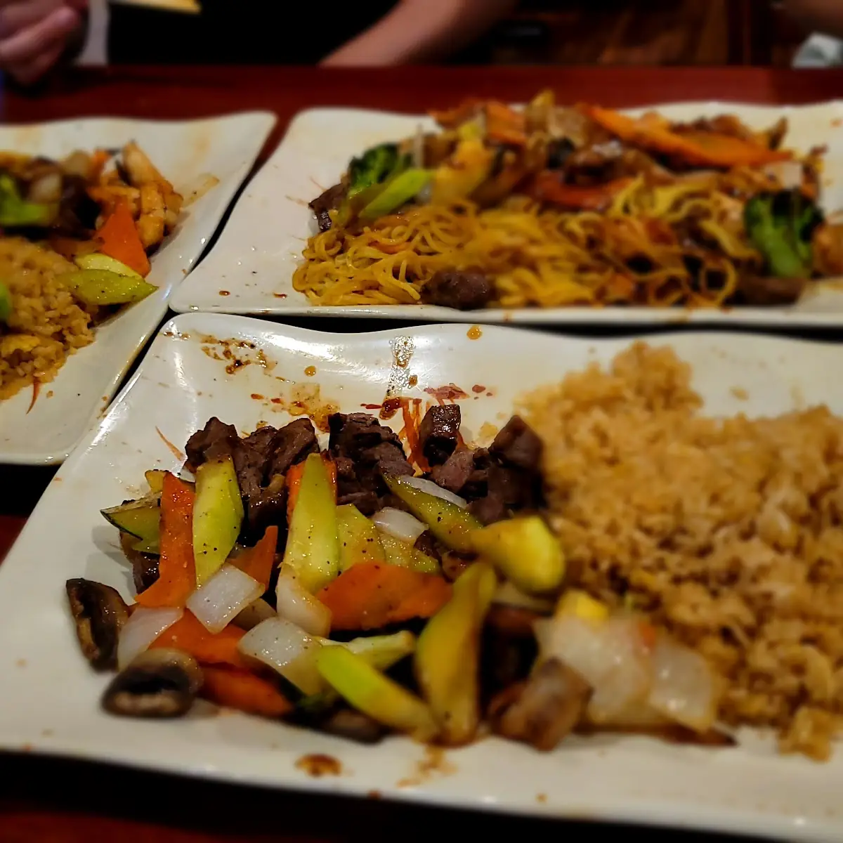 Hibachi Chicken and Scallops