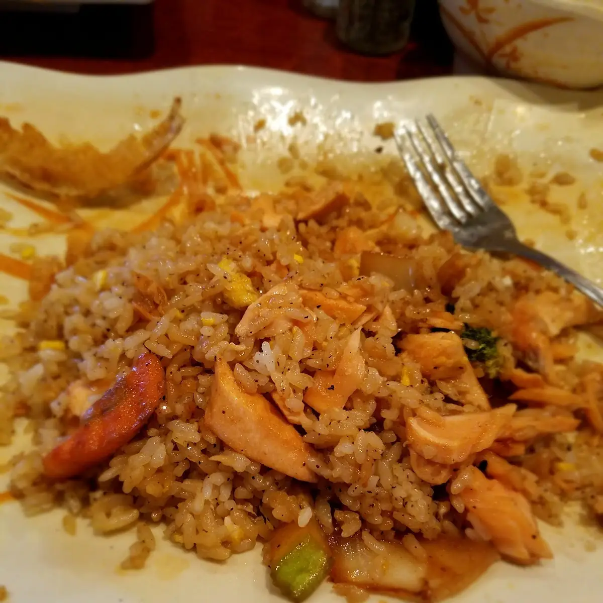 Hibachi Salmon