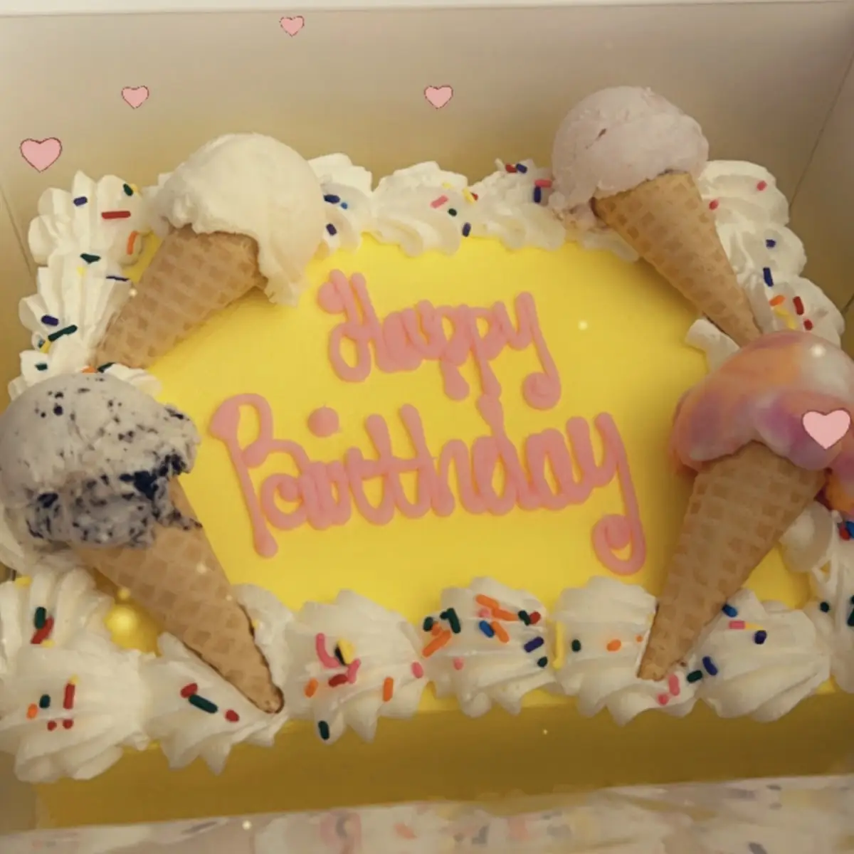 Ice Cream Cone Cake