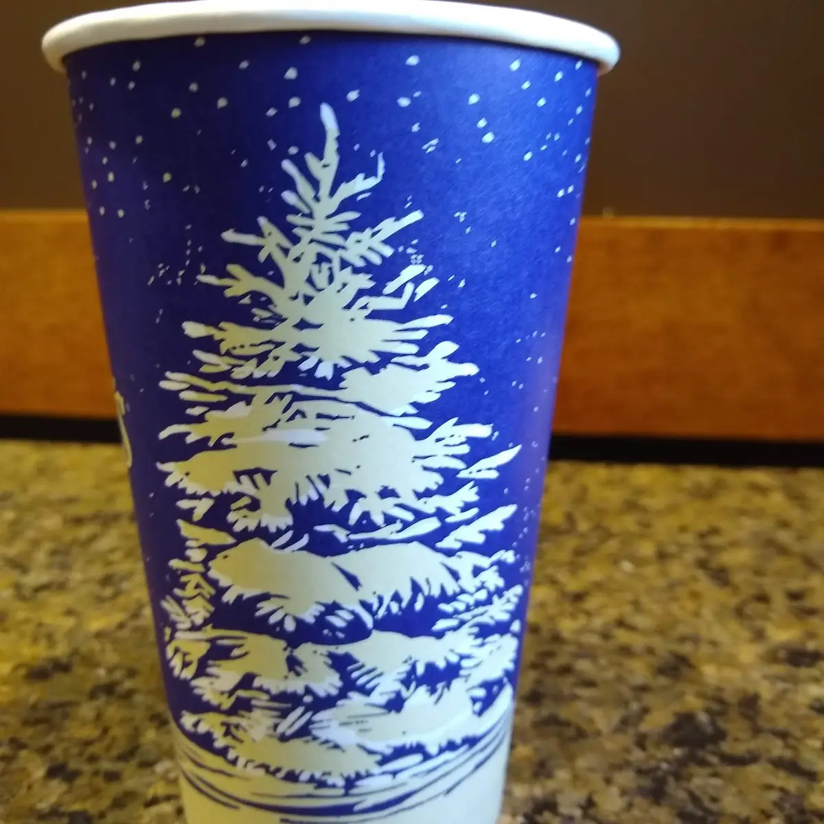 Christmas Tree Cup for Hot Latte