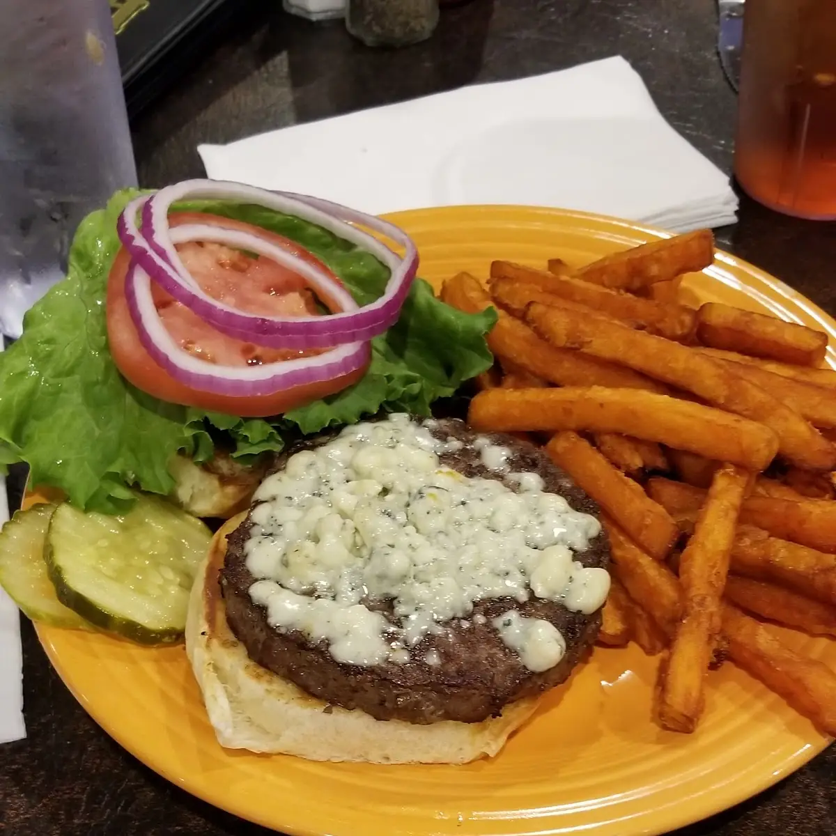 Blue Cheese Bacon Burger