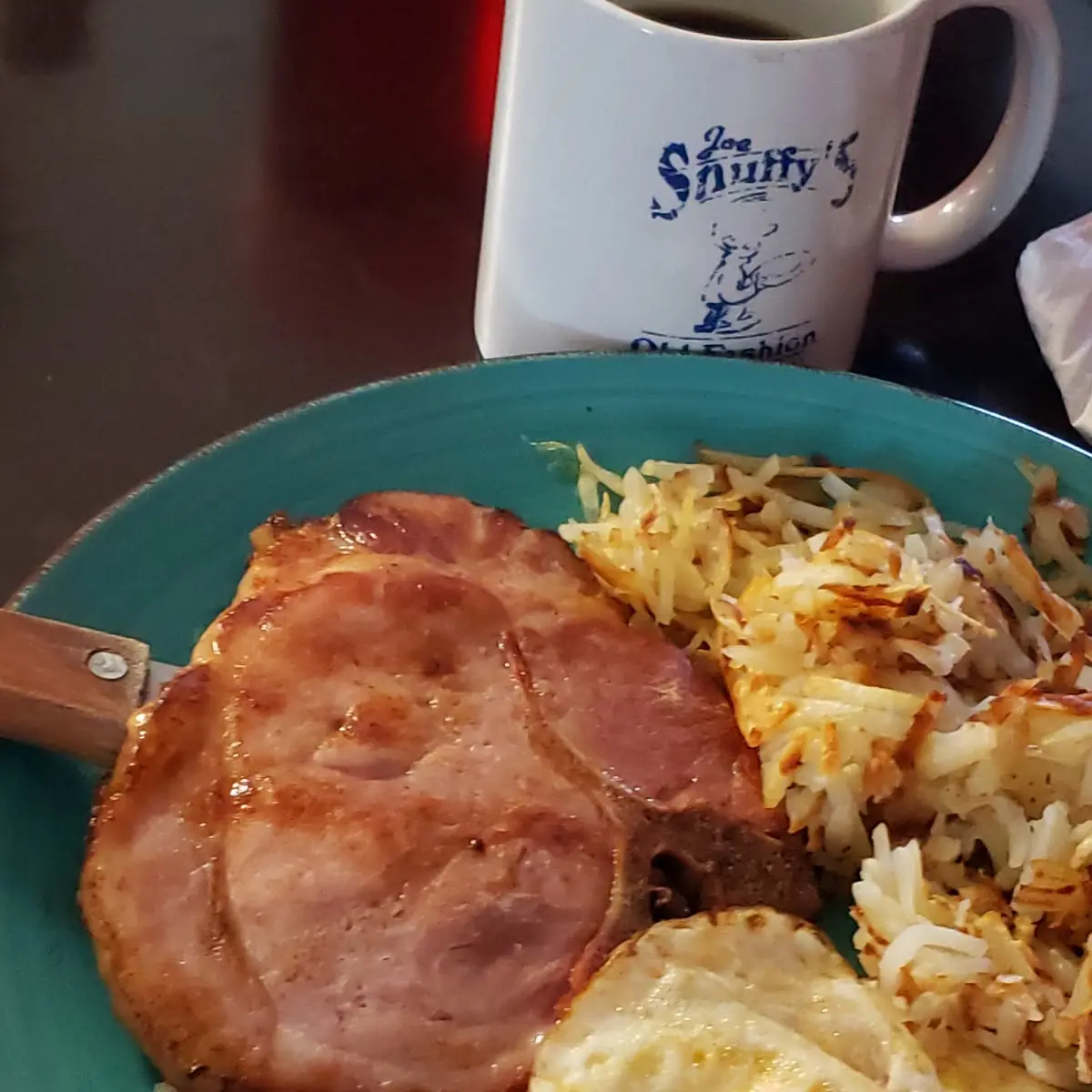 Pork Chop Breakfast