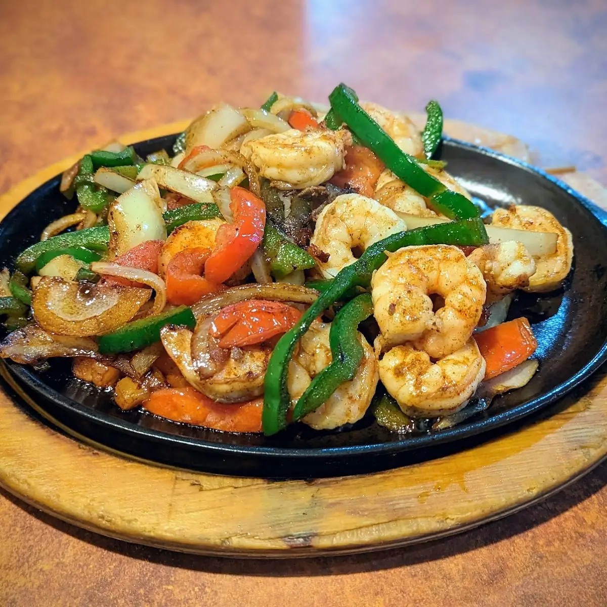 Shrimp Fajitas