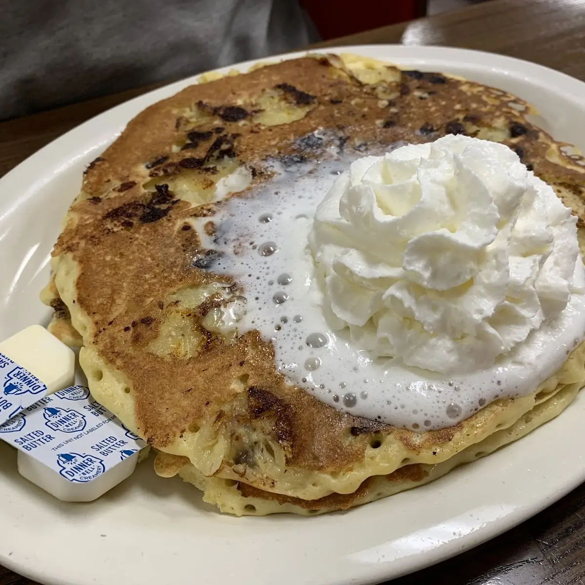 Chocolate Chip & Banana Pancakes