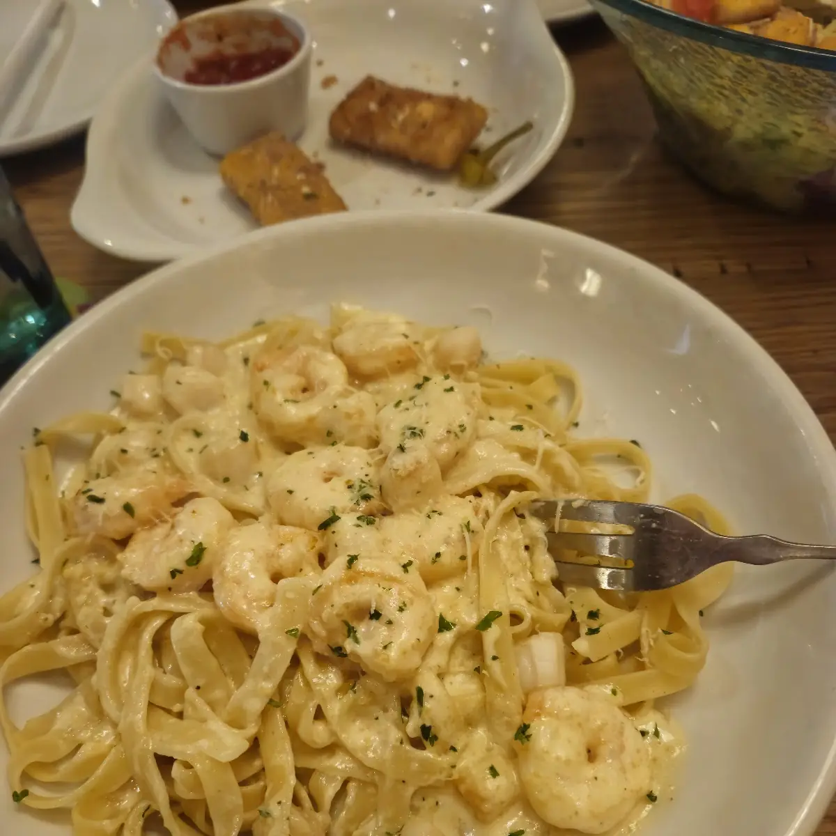 Shrimp Alfredo Pasta