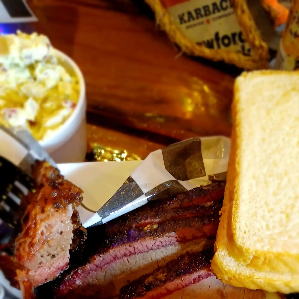 Half Pound Brisket Plate