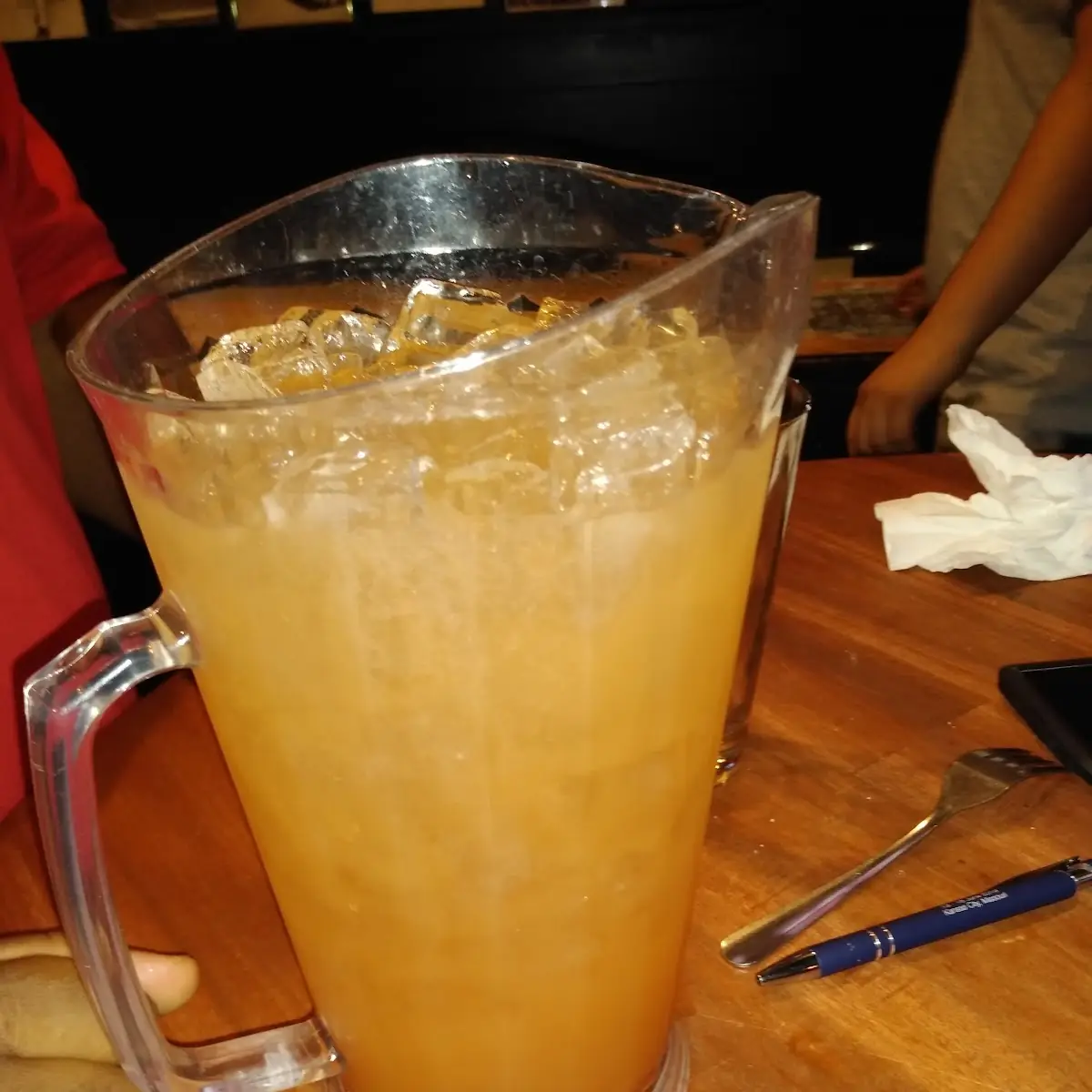 Peach Strawberry Margarita Pitcher
