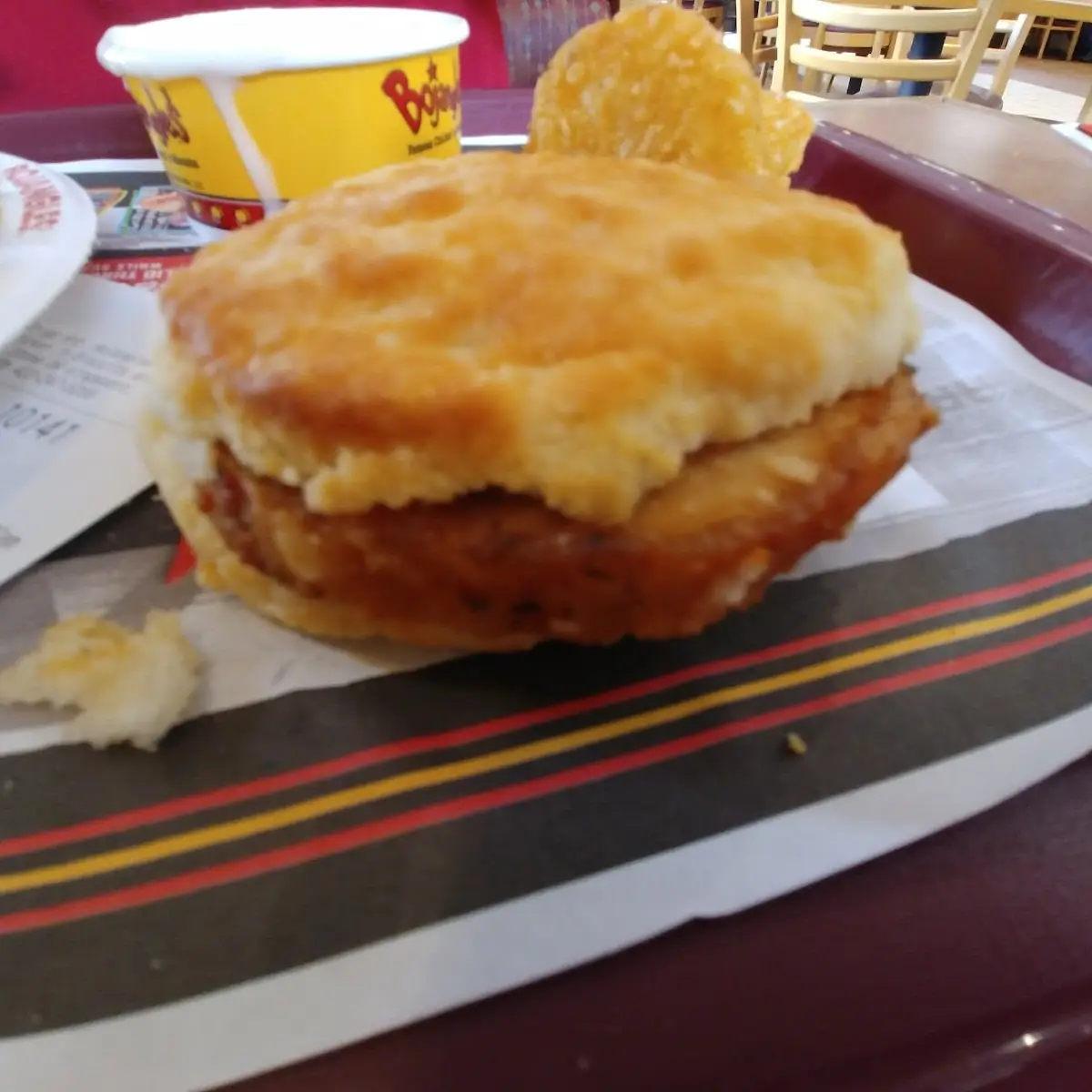 Pork Chop Biscuit