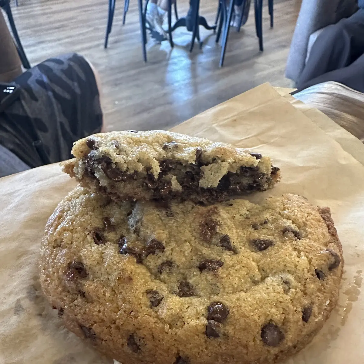 Chocolate Chip Cookie Warmed