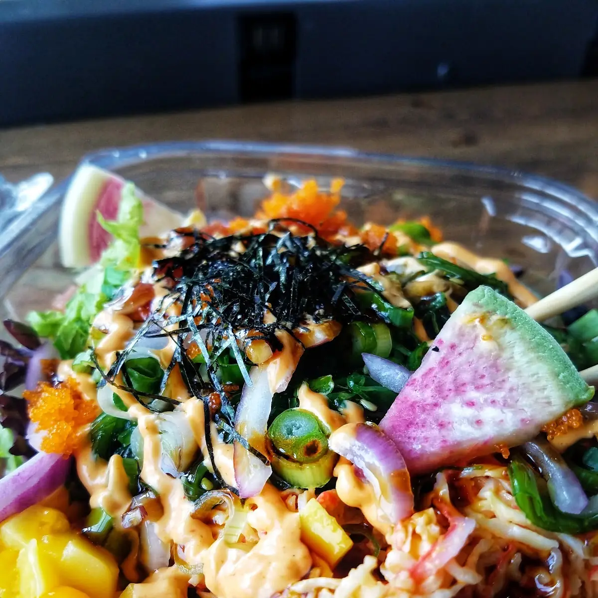 Eel Sauce and Spicy Mayo
