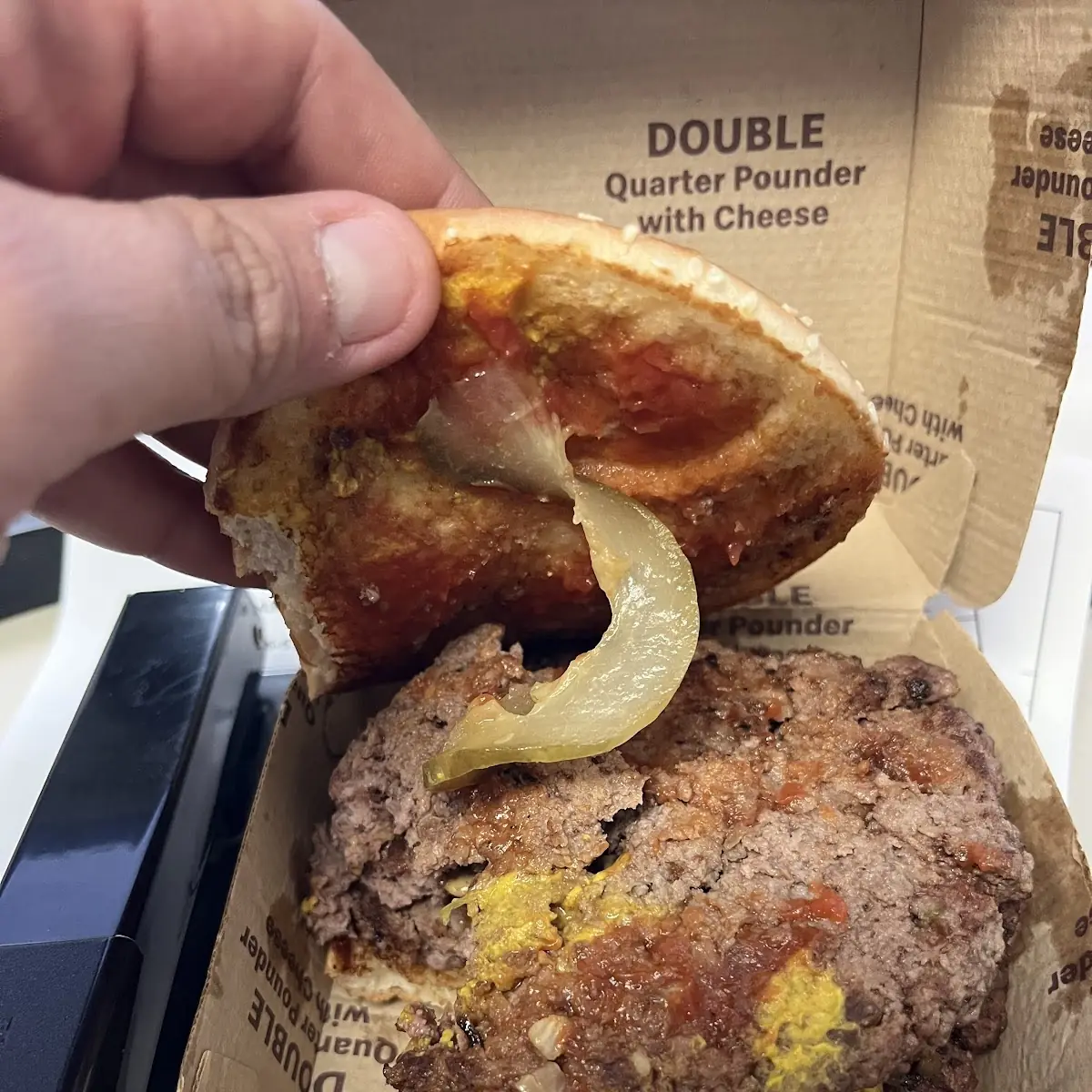 Double Quarter Pounder Deluxe