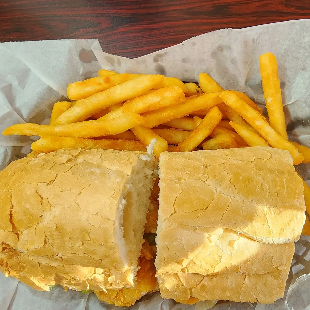 Shrimp PO'Boy