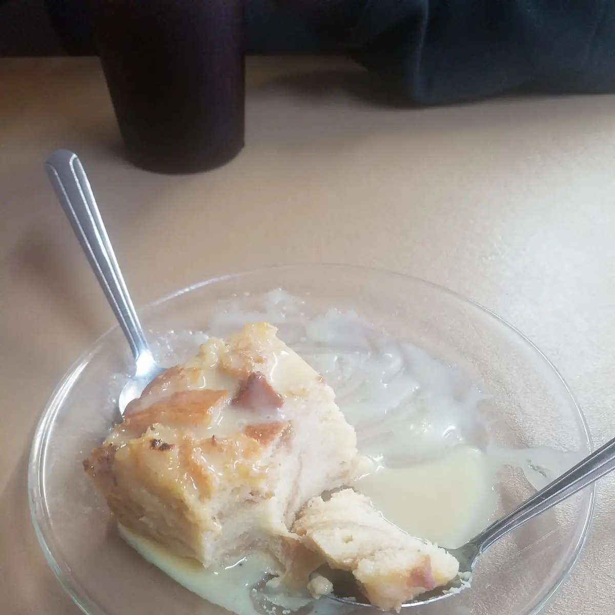 White Chocolate Bread Pudding