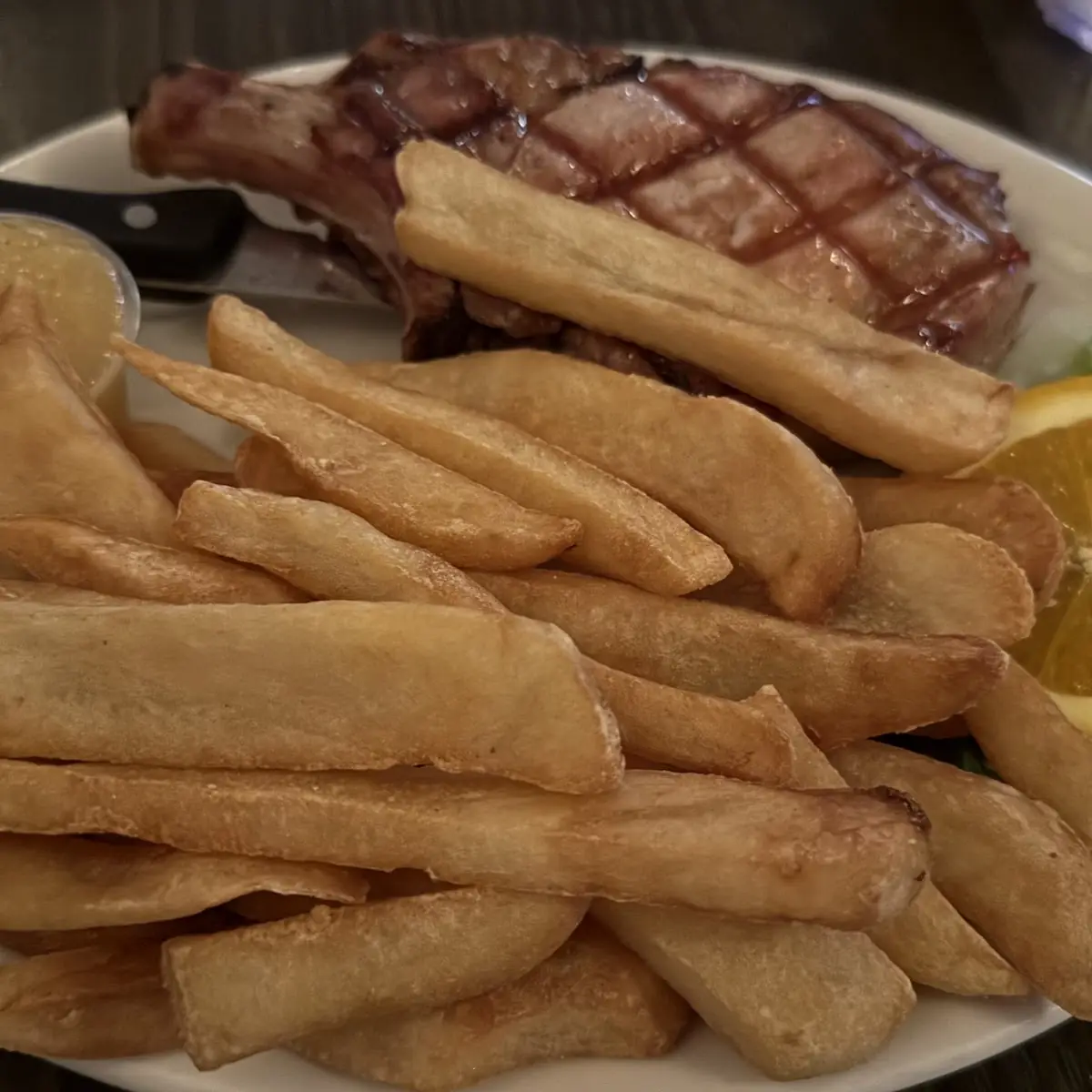 Fish and Chips Ground Sirloin w Fries
