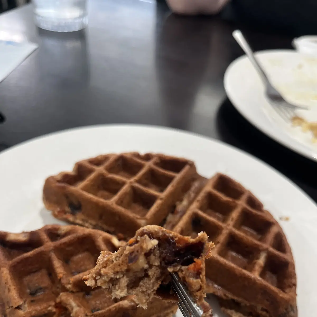 Carrot Cake Waffle