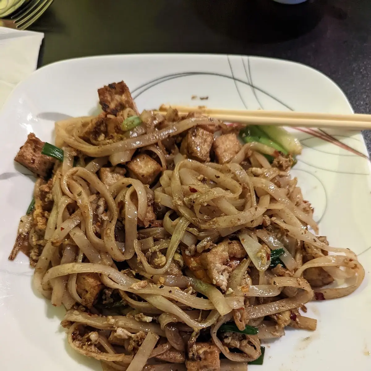 Drunken Noodles with Tofu
